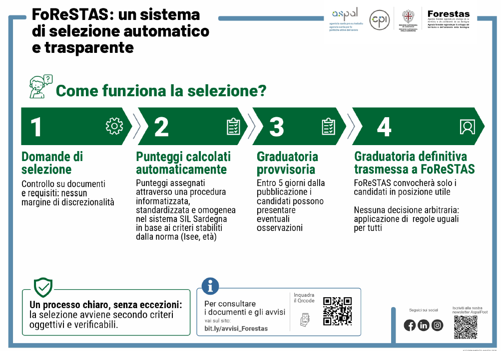 AVVISO-Campagna Comunicazione Avviamento Forestas